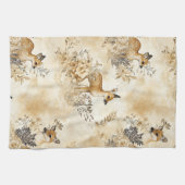 Linge De Cuisine Motif d'animal de faon de forêt (Horizontal)