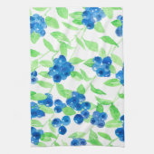Linge De Cuisine Motif d'aquarelle Bluberries (Vertical)