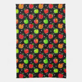 Linge De Cuisine Motif d'aquarelle des pommes (Vertical)