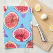 Linge De Cuisine Motif d'aquarelle des tranches de fibres (Quart Plié)