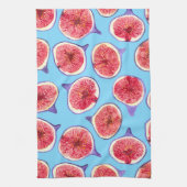 Linge De Cuisine Motif d'aquarelle des tranches de fibres (Vertical)