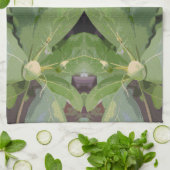 Linge De Cuisine Motif d'arbre aux amandes (Plié)