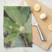 Linge De Cuisine Motif d'arbre aux amandes (Quart Plié)