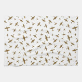 Linge De Cuisine Motif d'avion de guerre Spitfire (Horizontal)