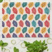 Linge De Cuisine Motif de baiser (Plié)
