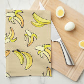 Linge De Cuisine Motif de banane (Quart Plié)