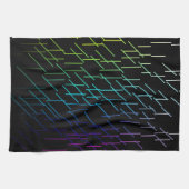 Linge De Cuisine Motif de bandes Abstraites (Horizontal)