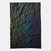 Linge De Cuisine Motif de bandes Abstraites (Vertical)