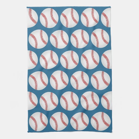 Linge De Cuisine Motif de baseball (Vertical)