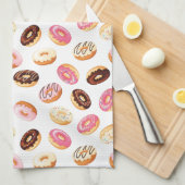 Linge De Cuisine Motif de beigne douce (Quart Plié)