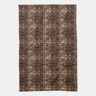 Linge De Cuisine Motif de bois sculpté gothique (3)