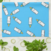 Linge De Cuisine Motif de bouteille de lait pour bébés (Plié)