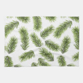 Linge De Cuisine Motif de branche persistante (Horizontal)