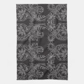 Linge De Cuisine Motif de brocart (Vertical)