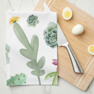 Linge De Cuisine Motif de cactus