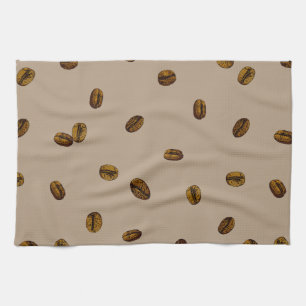Linge De Cuisine Motif de café