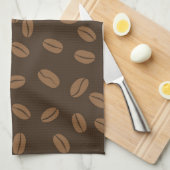 Linge De Cuisine Motif de café (Quart Plié)