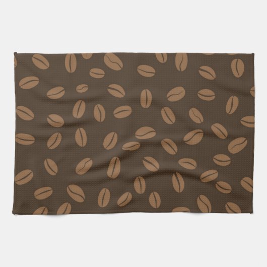 Linge De Cuisine Motif de café (Horizontal)