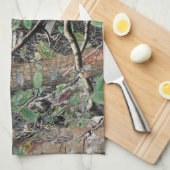 Linge De Cuisine Motif de camouflage de chasse 4 (Quart Plié)