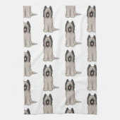 Linge De Cuisine Motif de cartes mignonnes (Vertical)