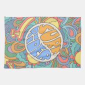 Linge De Cuisine Motif de cavalier de surf (Horizontal)