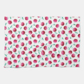 Linge De Cuisine Motif de cerise aquarelle (Horizontal)