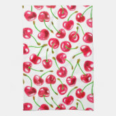 Linge De Cuisine Motif de cerises d'aquarelle (Vertical)