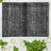 Linge De Cuisine motif de chaîne Abstrait (Plié)
