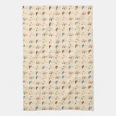 Linge De Cuisine Motif de champignons (Vertical)