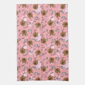 Linge De Cuisine Motif de chat Brown (Vertical)