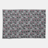 Linge De Cuisine motif de chaton et de souris (Horizontal)