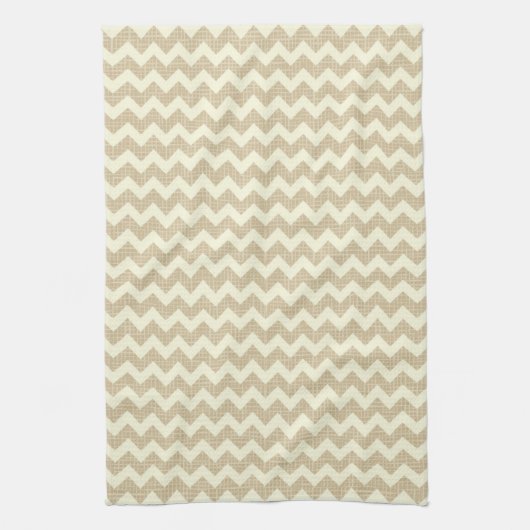 Linge De Cuisine Motif de Chevron (Vertical)