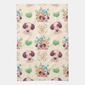 Linge De Cuisine Motif de chien adorable  (Vertical)