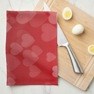 Linge De Cuisine Motif de coeur 19