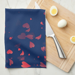 Linge De Cuisine Motif de coeur 40