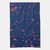 Linge De Cuisine Motif de coeur 40 (Vertical)