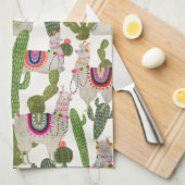 Linge De Cuisine Motif de collection Llamarama (Quart Plié)