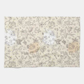 Linge De Cuisine Motif de concept de tatouage (Horizontal)