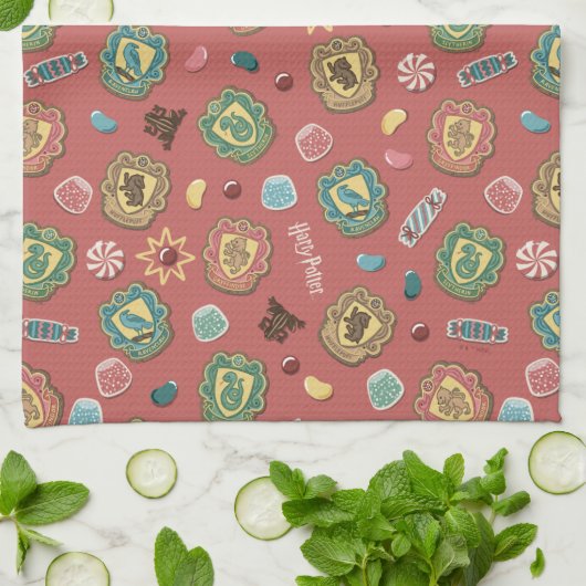 Linge De Cuisine Motif de cookie de vacances des maisons HOGWARTS™ (Plié)