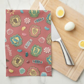 Linge De Cuisine Motif de cookie de vacances des maisons HOGWARTS™ (Quart Plié)
