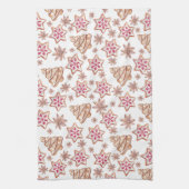 Linge De Cuisine Motif de cookies de Noël doux (Vertical)