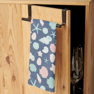 Linge De Cuisine motif de coquillages