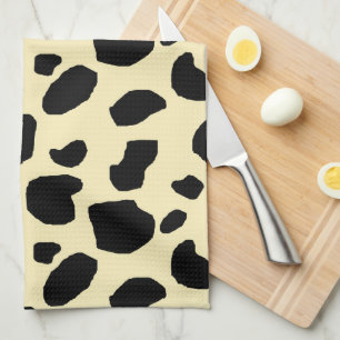 Linge De Cuisine Motif de couleur de peau d'animal de vache