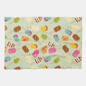 Linge De Cuisine Motif de crème glacée (Horizontal)