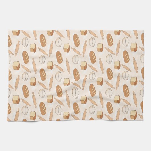 Linge De Cuisine Motif de cuisson cosy (Horizontal)