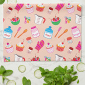 Linge De Cuisine Motif de cuisson de friandises (Plié)