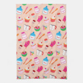 Linge De Cuisine Motif de cuisson de friandises (Vertical)
