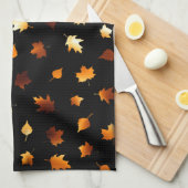 Linge De Cuisine Motif de feuille d'automne (Quart Plié)