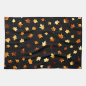 Linge De Cuisine Motif de feuille d'automne (Horizontal)