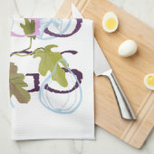 Linge De Cuisine Motif de fig. (Quart Plié)